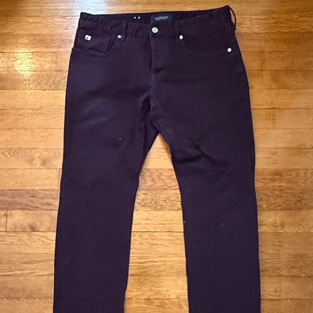 SCOTCH & SODA | Ralston Jeans in Maroon